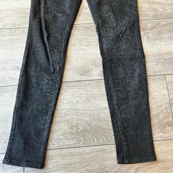 J Brand Snakeskin Matte Boa  Leggings - Picture 4 of 13